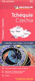 Wegenkaart - landkaart 755 Tsjechië | Michelin