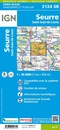 Wandelkaart - Topografische kaart 3124SB Seurre | IGN - Institut Géographique National