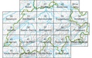 Fietskaart - Topografische kaart - Wegenkaart - landkaart 43 Sopra Ceneri | Swisstopo