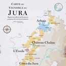 Poster Jura Carte des vins | 50 x 70 cm | La carte des vins