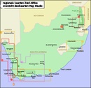 Wegenkaart - landkaart 5 Kwazulu - Natal | MapStudio