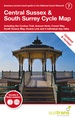 Fietskaart 07 Cycle Map Central Sussex & South Surrey | Walk Wheel Cycle Trust | Sustrans