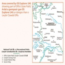 Wandelkaart - Topografische kaart 240 OS Explorer Map Oswestry | Ordnance Survey