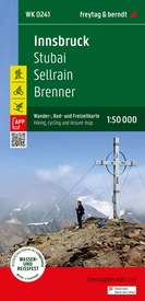Fietskaart - Wandelkaart 241 Innsbrück - Stubai - Sellrain - Brenner | Freytag & Berndt