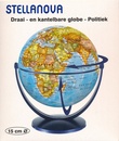 Wereldbol - Globe 33 Politiek - Blauw 15 cm | Stellanova