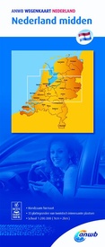 Wegenkaart - landkaart Nederland Midden | ANWB Media
