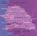 Wegenkaart - landkaart Senegal | IGN - Institut Géographique National