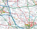 Wegenkaart - landkaart 5 Road Map Britain Midlands & Central England | AA