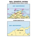 Topografische kaart 644 MT50 Pollença (Mallorca) | CNIG - Instituto Geográfico Nacional1