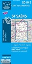 Wandelkaart - Topografische kaart 2010E SB - Serie Bleue St-Saëns, Saint-Saëns | IGN - Institut Géographique National