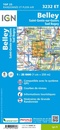 Wandelkaart - Topografische kaart 3232ET Belley | IGN - Institut Géographique National