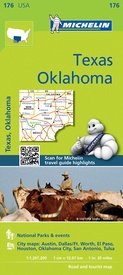 Wegenkaart - landkaart 176 Texas & Oklahoma | Michelin