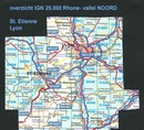 Wandelkaart - Topografische kaart 2935E Satillieu | IGN - Institut Géographique National