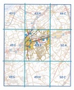 Topografische kaart - Wandelkaart 49F Roosendaal | Kadaster