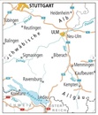 Fietskaart 25 ADFC Radtourenkarte Bodensee / Schwäbische Alb | BVA BikeMedia