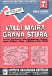 Wandelkaart 07 Valli Maira, grana e stura | IGC - Istituto Geografico Centrale