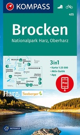 Wandelkaart 455 Brocken | Kompass
