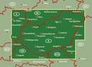 Wegenkaart - landkaart Hongarije | Freytag & Berndt