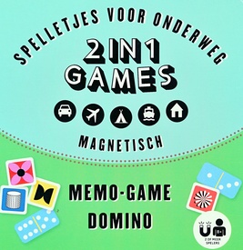 Spel Magneet spelletjes voor onderweg 2 in 1 | Image Books