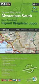 Wegenkaart - landkaart 457 Mysterious South Albania - Rajonit Bregdetar Jugor | Vektor