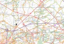 Topografische kaart - Wandelkaart 47/1-2 Topo25 Fleurus | NGI - Nationaal Geografisch Instituut