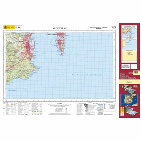Topografische kaart 1078 MT50 Algeciras | CNIG - Instituto Geográfico Nacional1