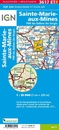 Wandelkaart - Topografische kaart 3617ETR Sainte-Marie-Aux-Mines | IGN - Institut Géographique National Wandelkaart - Topografische kaart 3617ET Ste-Marie-Aux-Mines | IGN - Institut Géographique National