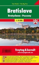 Stadsplattegrond City Pocket Bratislava | Freytag & Berndt