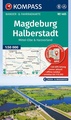 Wandelkaart 456 Magdeburg - Dessau - Lutherstadt Wittenberg | Kompass