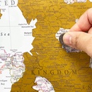 Scratch Map Verenigd Koninkrijk UK | 42 x 59 cm | Maps International