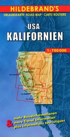 Wegenkaart - landkaart California - Californië | Hildebrand's