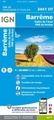 Wandelkaart 3441OT Barrême / Vallée de l'Asse / PNR du Verdon | IGN - Institut Géographique National