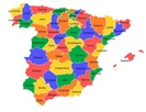 Overzicht Provincie Wegenkaarten Spanje