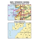Topografische kaart 222/223 MT50 Vigo | CNIG - Instituto Geográfico Nacional1
