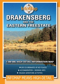Wegenkaart - landkaart Drakensberg and The Eastern Freestate | Infomap