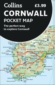 Wegenkaart - landkaart Pocket Map Cornwall | Collins