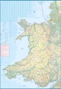 Stadsplattegrond - Wegenkaart - landkaart Cardiff & Wales | ITMB
