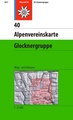 Wandelkaart 40 Alpenvereinskarte Glocknergruppe | Alpenverein