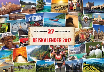 Opruiming - Kalender Reiskalender 2017 - De wereld in 27 vakantiedagen | Traveltalk