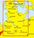 Wegenkaart - landkaart D1 Schleswig - Holstein Hamburg Bremen | Marco Polo