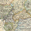 Wandkaart Afrika, politiek & antiek 61 x 78 cm | National Geographic