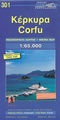 Wandelkaart 301 Corfu - Korfoe | Road Editions