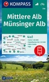 Wandelkaart 779 Mittlere Alb - Münsinger Alb | Kompass
