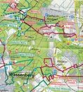 Wandelkaart - Fietskaart Meinweg nationaal park | BVA BikeMedia