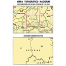 Topografische kaart 76 MT50 Pola de Somiedo | CNIG - Instituto Geográfico Nacional1