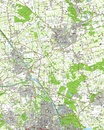 Topografische kaart - Wandelkaart 51F Helmond | Kadaster