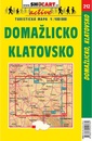 Fietskaart 212 Domažlicko, Klatovsko | Shocart