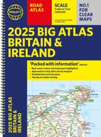 Big Atlas Britain & Ireland 2025  | A3-Formaat | Ringband