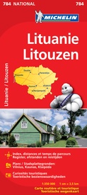 Wegenkaart - landkaart 784 Litouwen | Michelin