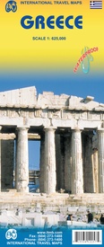 Wegenkaart - landkaart Greece - Griekenland | ITMB